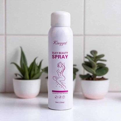 150ml Silky Beauty Spray, Quick and Painless Hair Removal Spray Foam for Legs, Arms, Underarms, Chest, Back, for Men and Women Skin Care